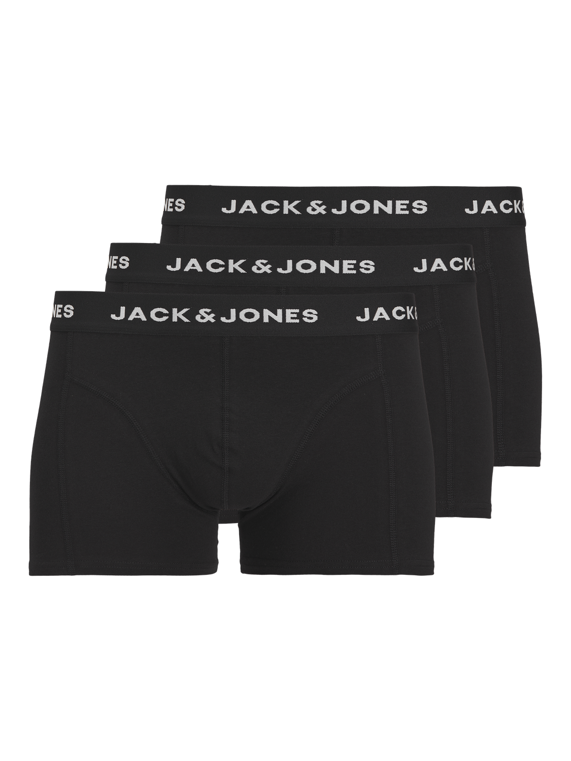 Trunks - Jacanthony Trunks 3 Pack Black -  - Hr Ravn