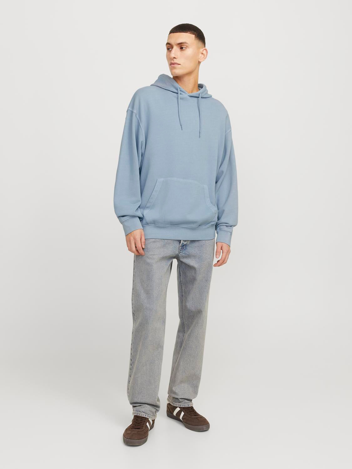 SWEATSHIRTS - Jjecharge Faded Sweat Zip Hood Noos -  - Hr Ravn