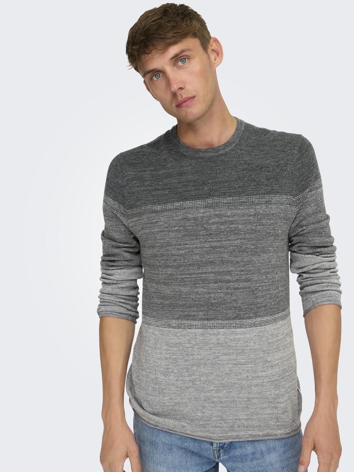 Onsfelix Reg 12 Crew Knit Noos