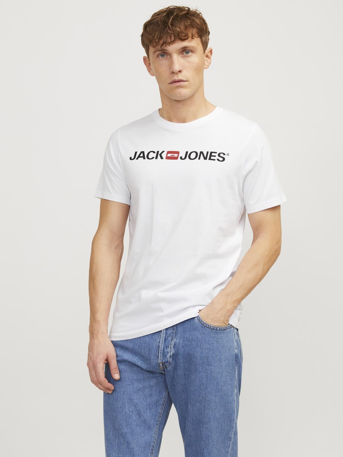 T-shirts - Jjecorp Logo Tee Ss Crew Neck 3Pkmp Noos -  - Hr Ravn