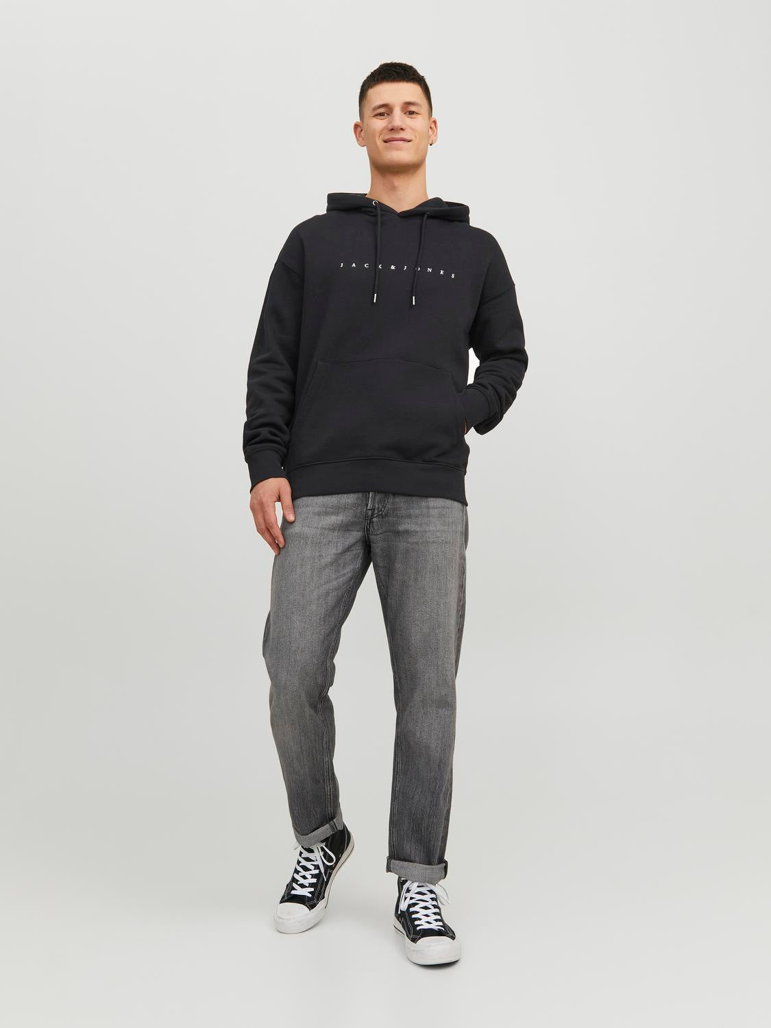 Sweatshirts - Jjestar Jj Sweat Hood Noos -  - Hr Ravn