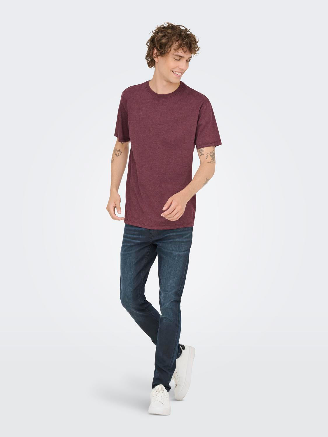 Onsmax Life Ss Stitch Tee Noos