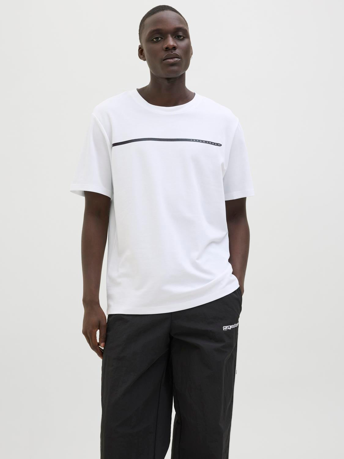 T-shirts - Jcofusion Full Branding Tee Ss Crew Noos -  - Hr Ravn