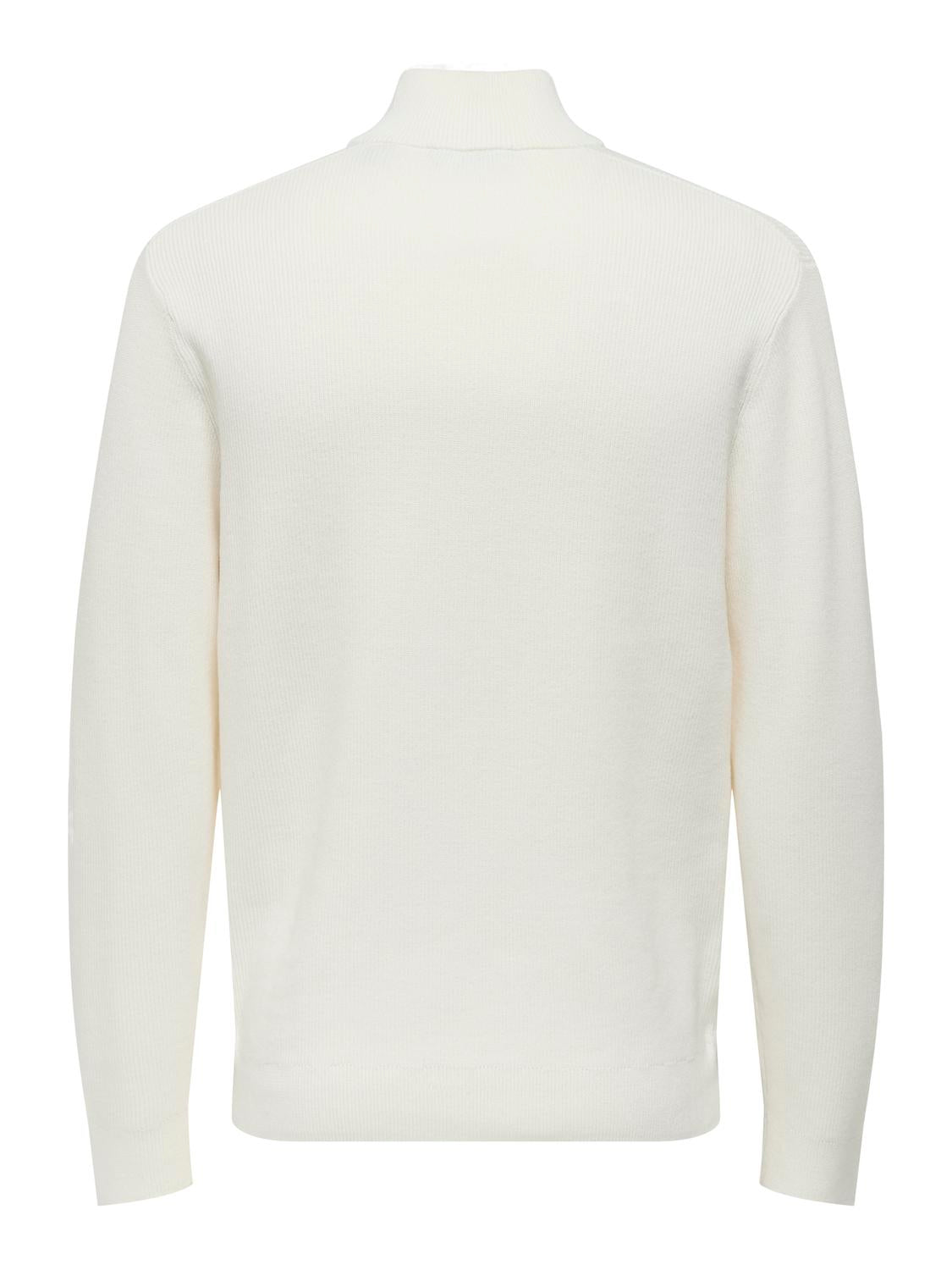 Onsphil Reg 12 Struc Half Zip Knit Noos