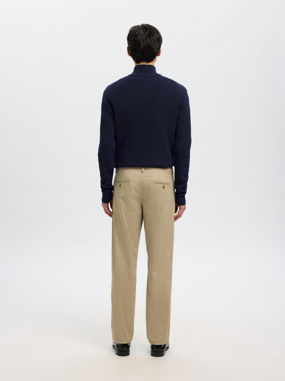 Trousers - Slh196-Straight New Miles Flex Pant Noos -  - Hr Ravn