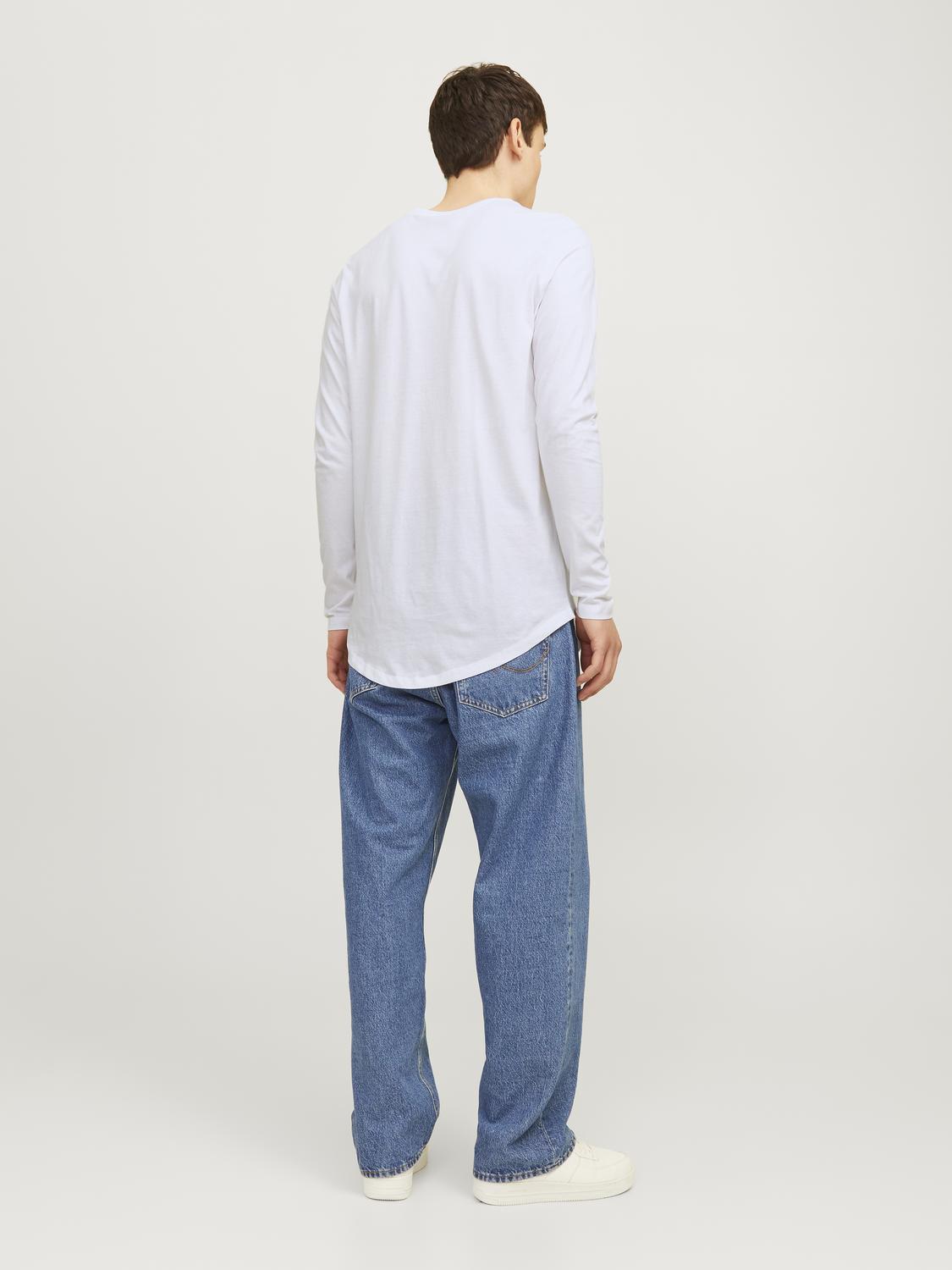 T-shirts - Jjenoa Tee O-Neck Ls Noos -  - Hr Ravn