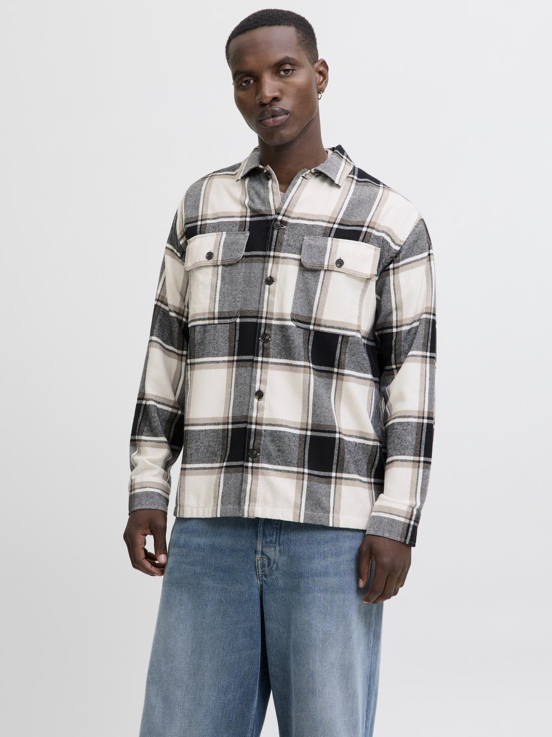 LANGE SKJORTER - Jjecharge Overshirt Ls Noos -  - Hr Ravn