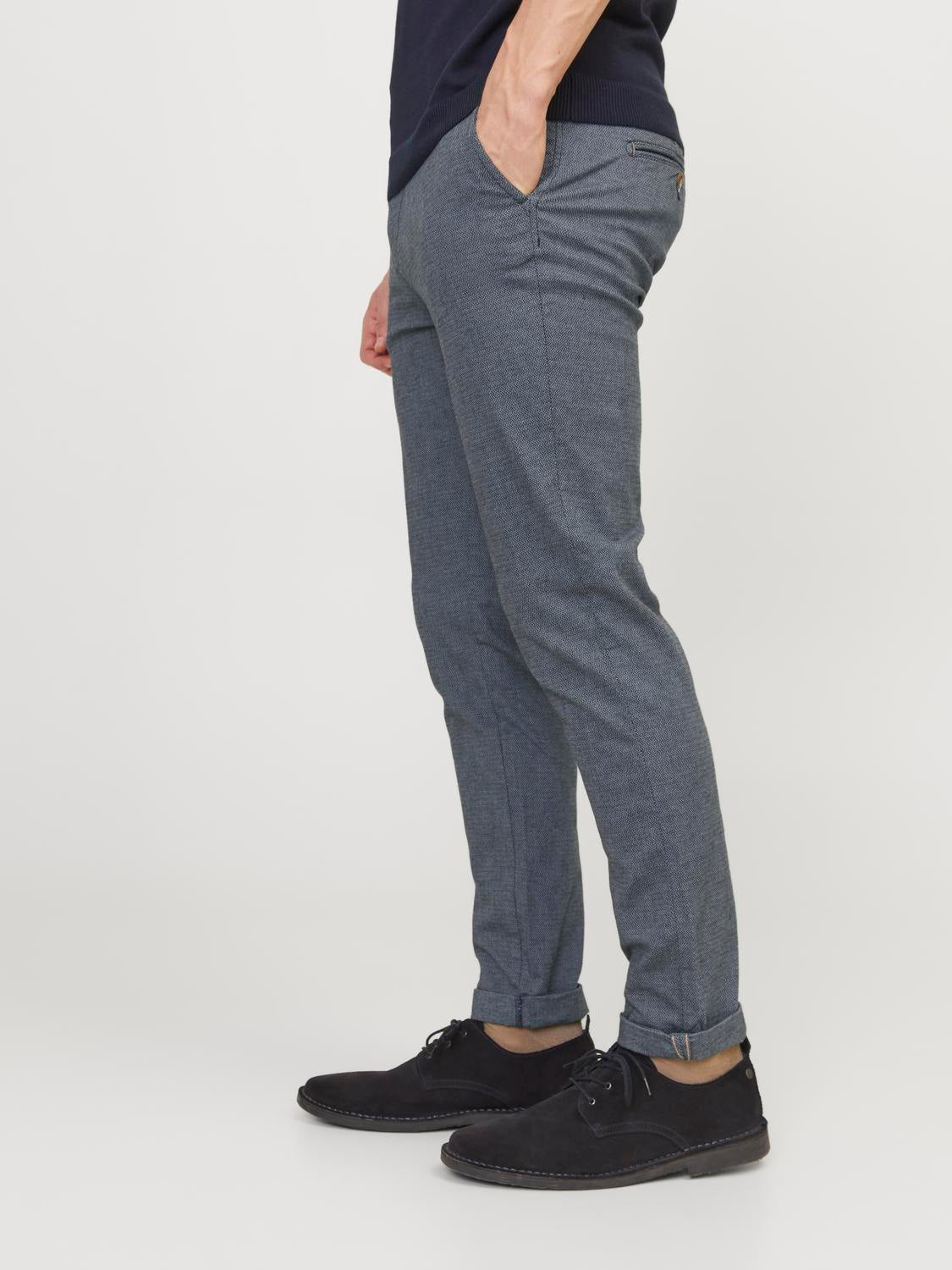 Chinos - Jpstmarco Fury Faded Denim Noos -  - Hr Ravn