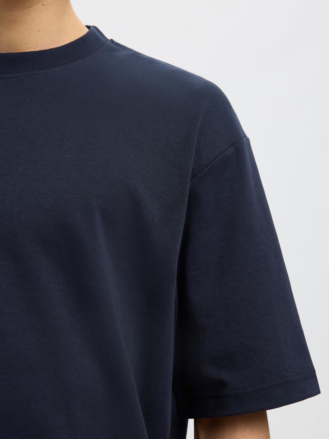T-shirts - Slhlooseoscar Ss O-Neck Tee Noos -  - Hr Ravn