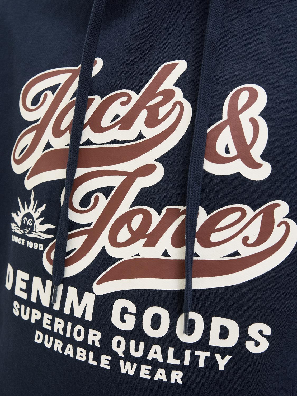 Sweatshirts - Jjelogo Sweat Hood 2 Col 25/26 Noos -  - Hr Ravn