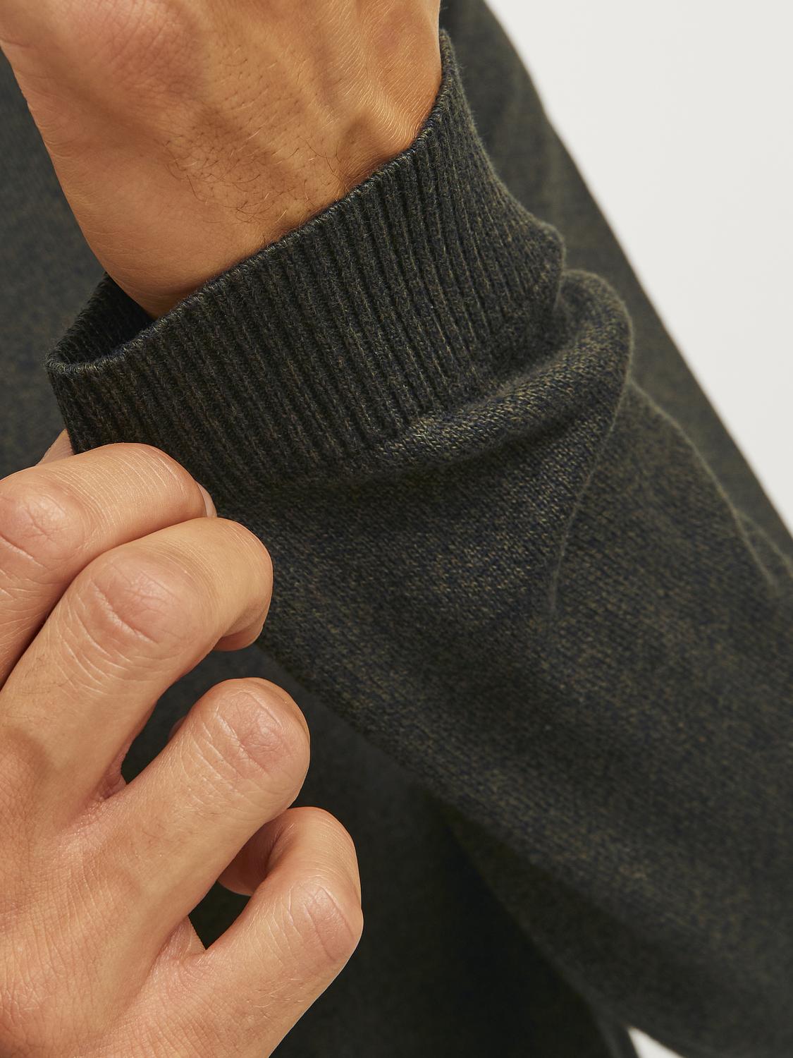 Pullovers - Jjebasic Knit Roll Neck Noos -  - Hr Ravn