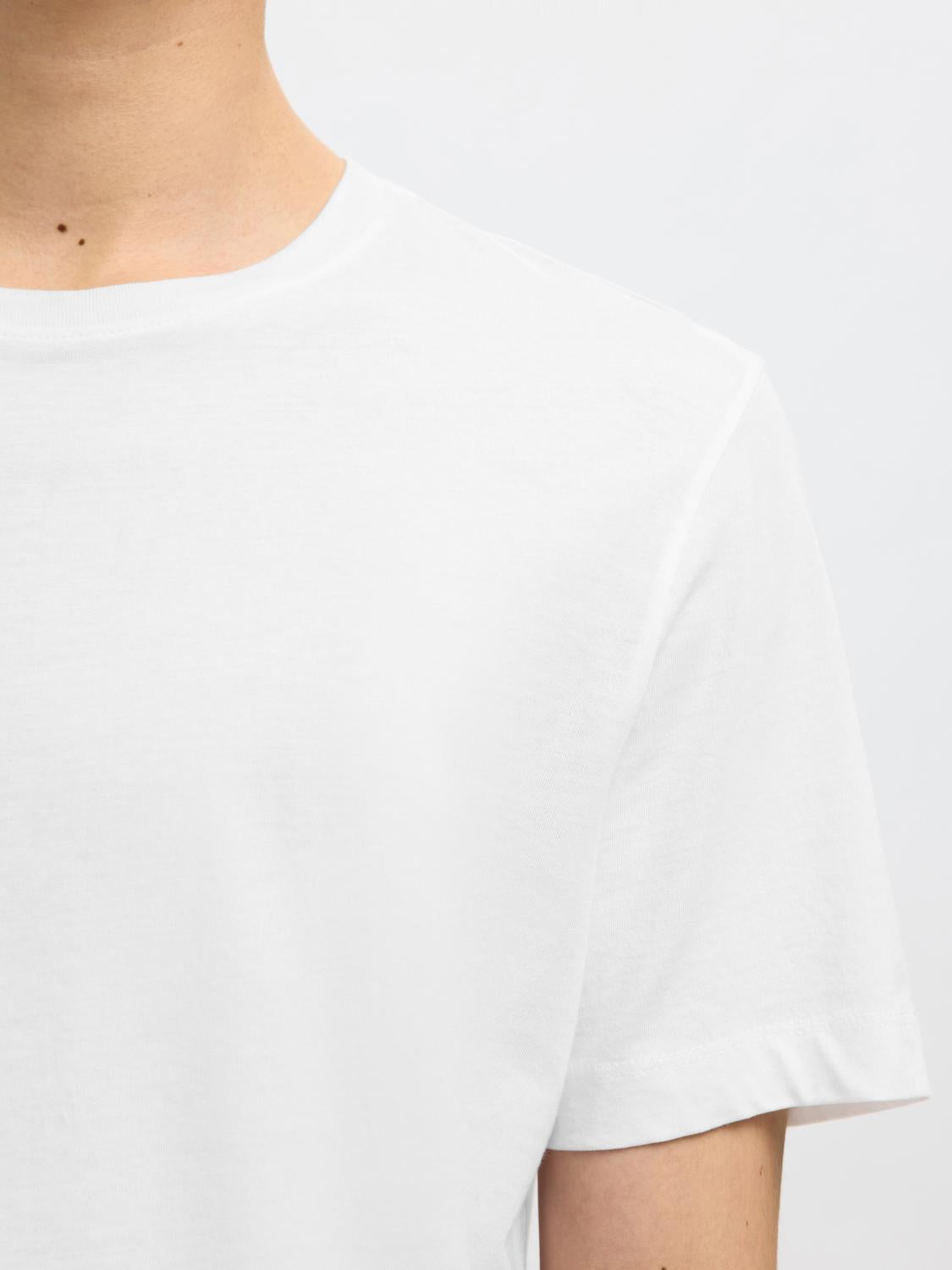 T-shirts - Slhcormac Ss O-Neck Tee 3-Pack Noos -  - Hr Ravn