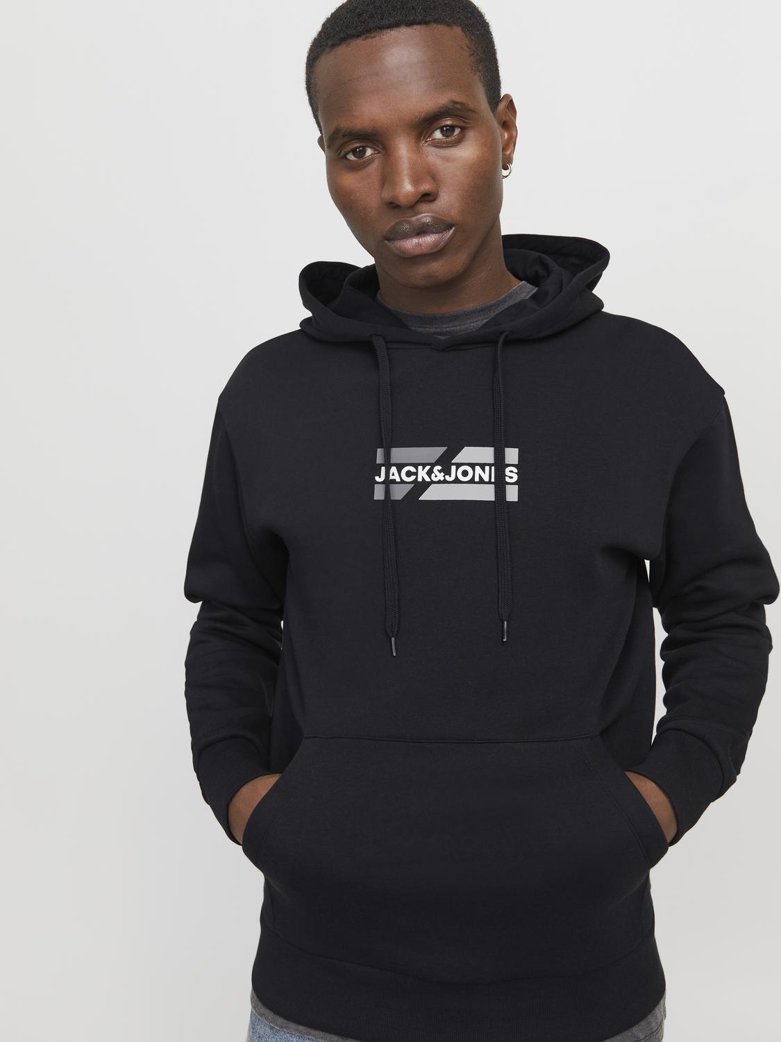 Sweatshirts - Jjcorp Graphic Sweat Hood Ln -  - Hr Ravn