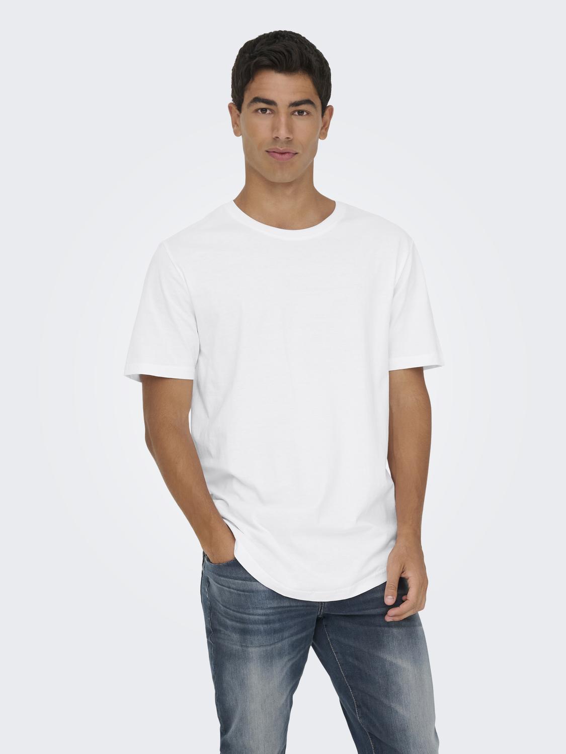 T-shirts - Onsmatt Longy Ss Tee 3-Pack -  - Hr Ravn
