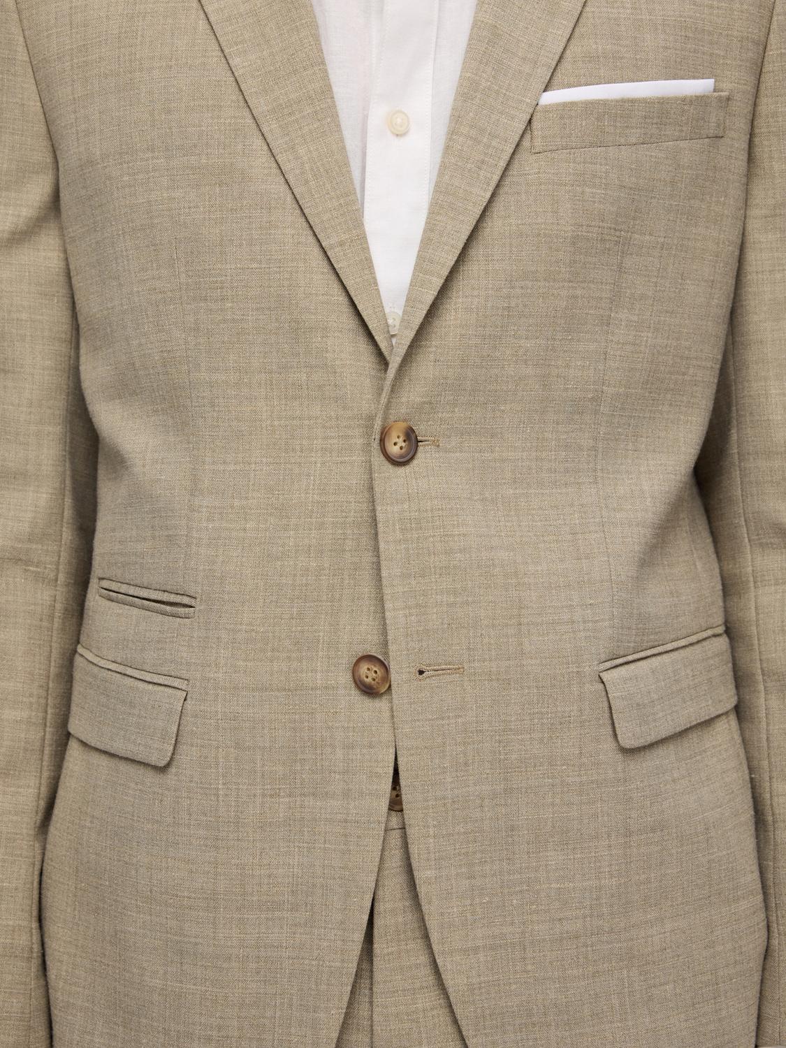 BLAZER - Slhslim-Oasis Linen Blz Noos -  - Hr Ravn