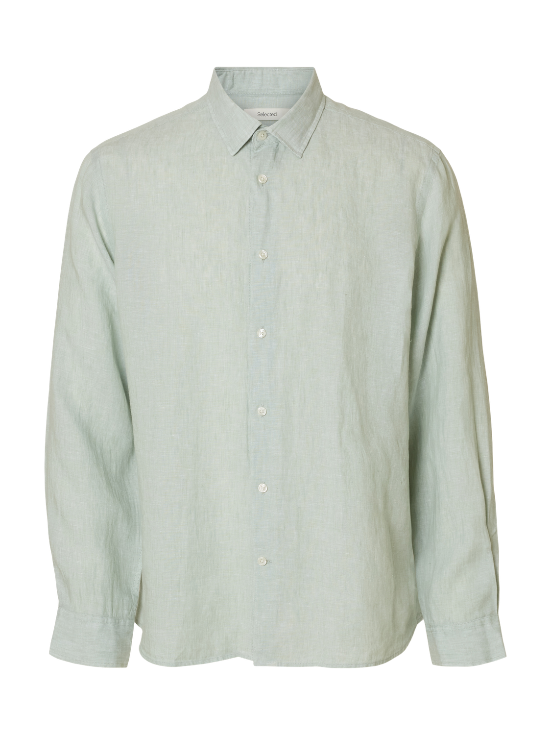 Slhregkylian-Linen Shirt Ls Classic Noos