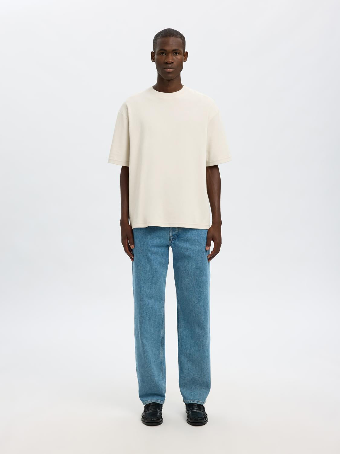 T-shirts - Slhlooseoscar Ss O-Neck Tee Noos -  - Hr Ravn