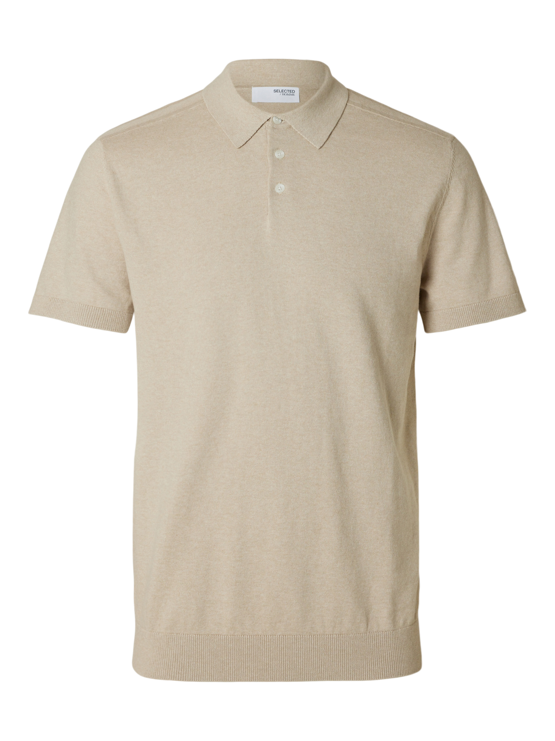 Slhberg Ss Knit Polo Noos