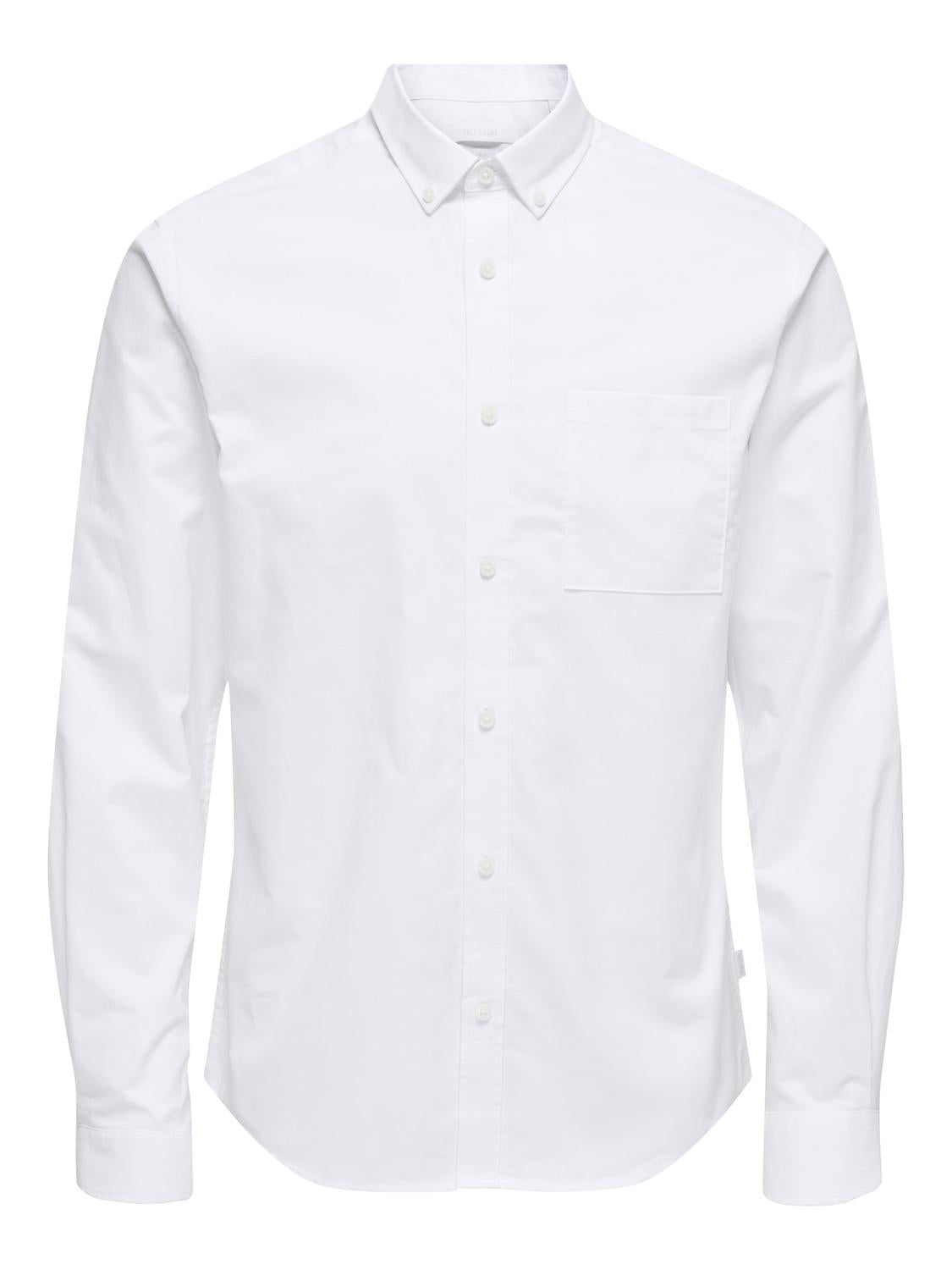 LANGE SKJORTER - Onsalvaro Slim Ls Oxford Shirt Noos Frml -  - Hr Ravn