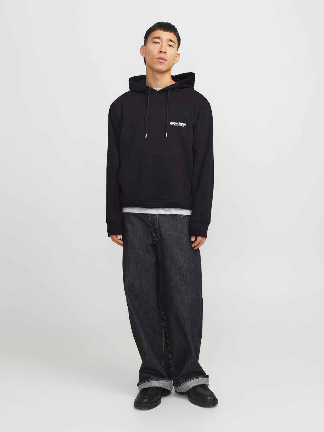 Sweatshirts - Jcounion Print Sweat Hood Noos -  - Hr Ravn