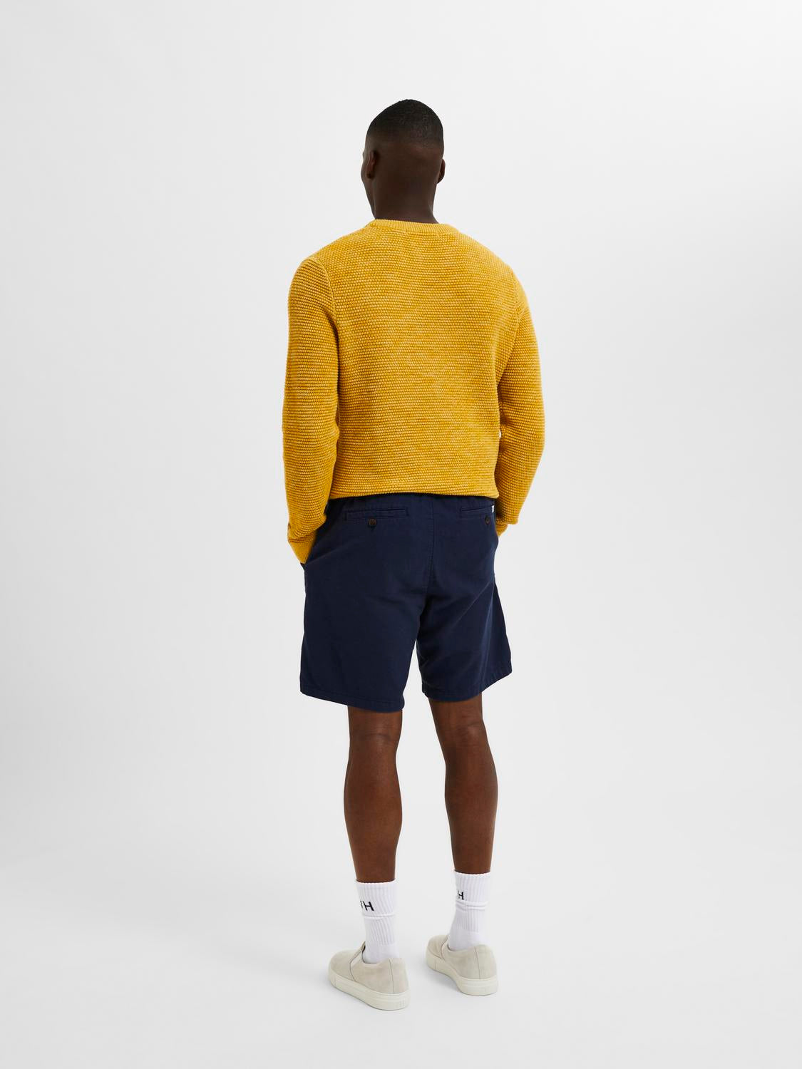SHORTS - Slhregular-Brody Linen Bld Shorts Noos -  - Hr Ravn