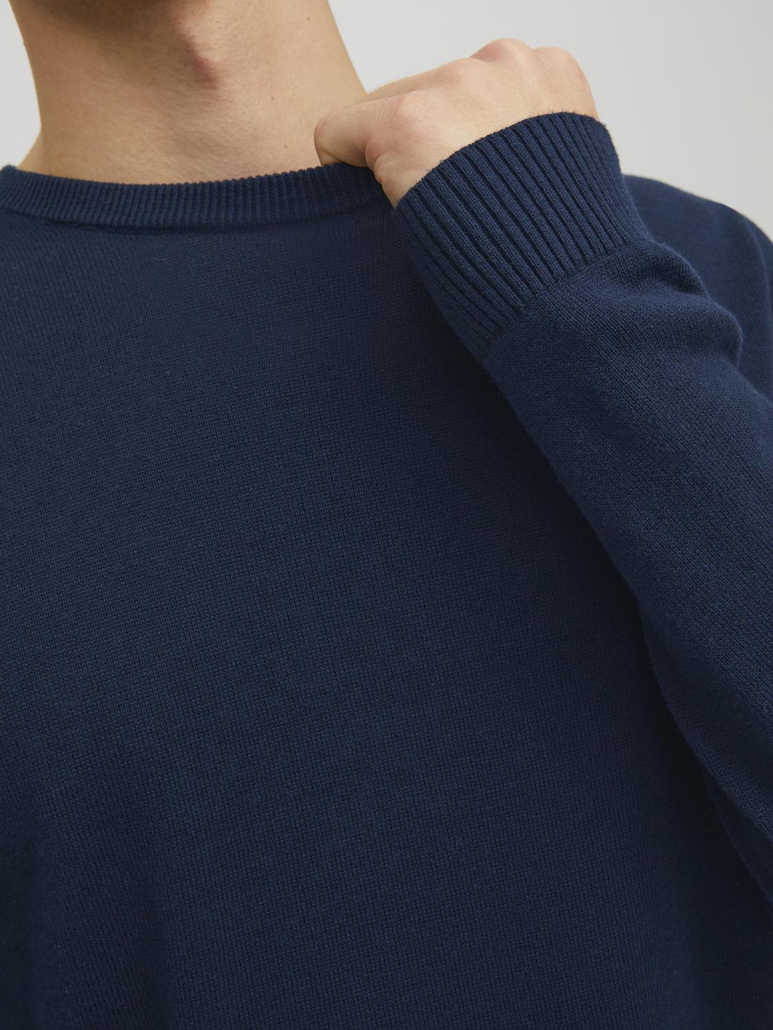 Pullovers - Jjebasic Knit Crew Neck Noos -  - Hr Ravn