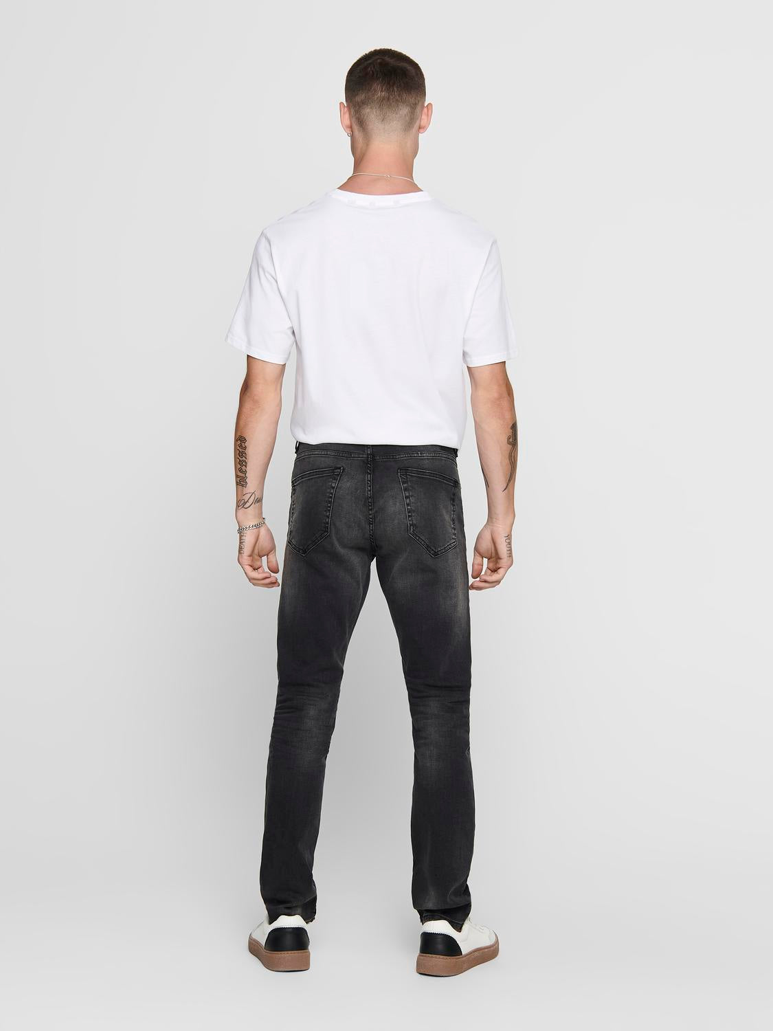 JEANS - Onsloom Slim Wash Blk 0447 Dia Dnm Noos -  - Hr Ravn