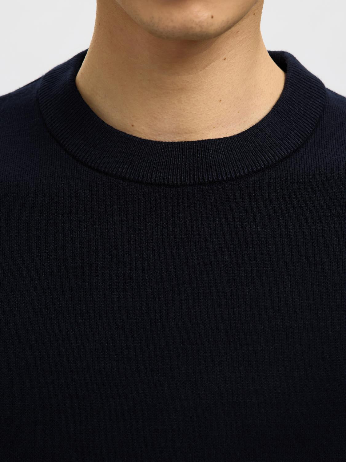 Pullovers - Slhteller Fn Relaxed Crew Neck Noos -  - Hr Ravn