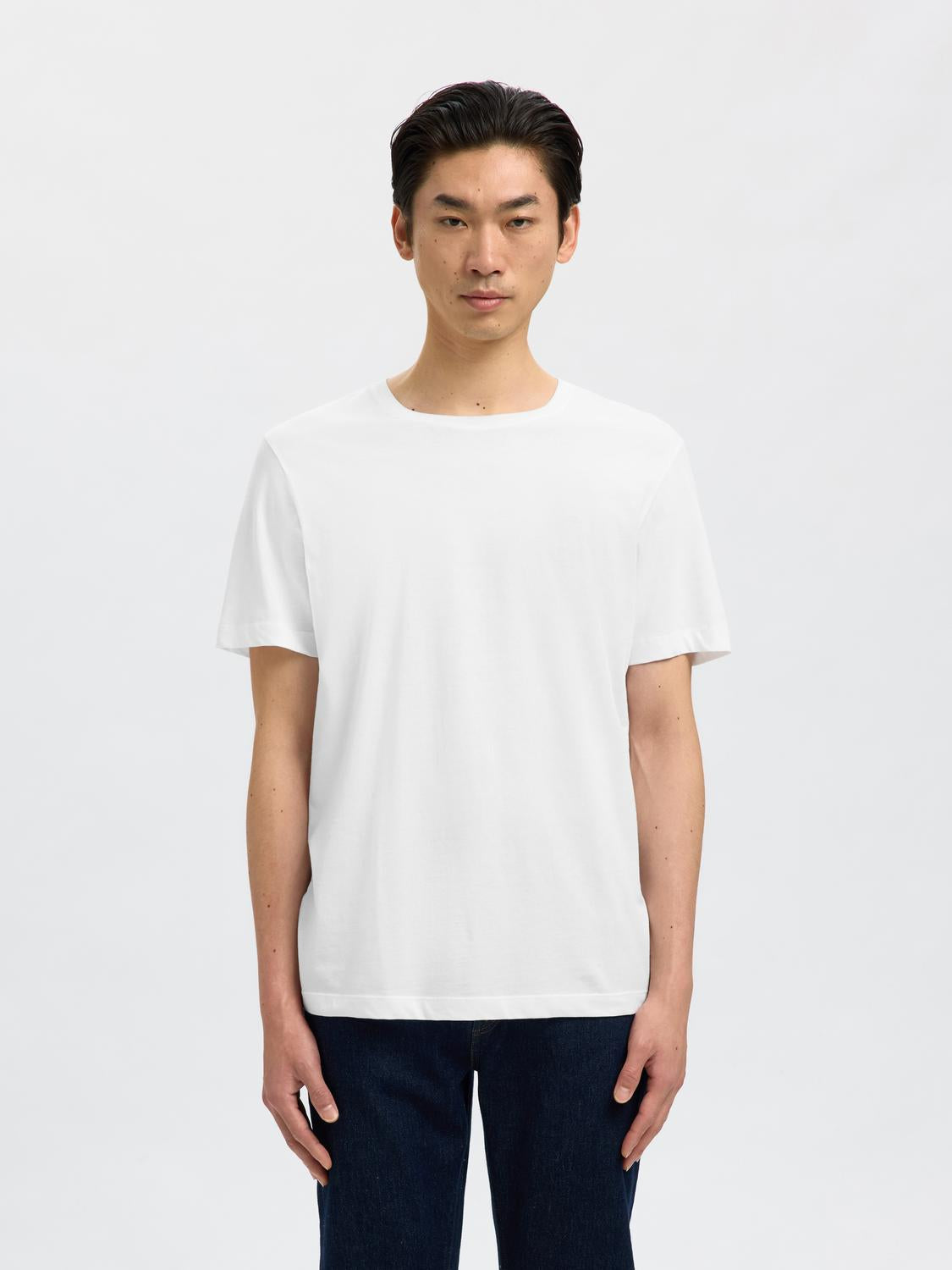 T-shirts - Slhcormac Ss O-Neck Tee 3-Pack Noos -  - Hr Ravn