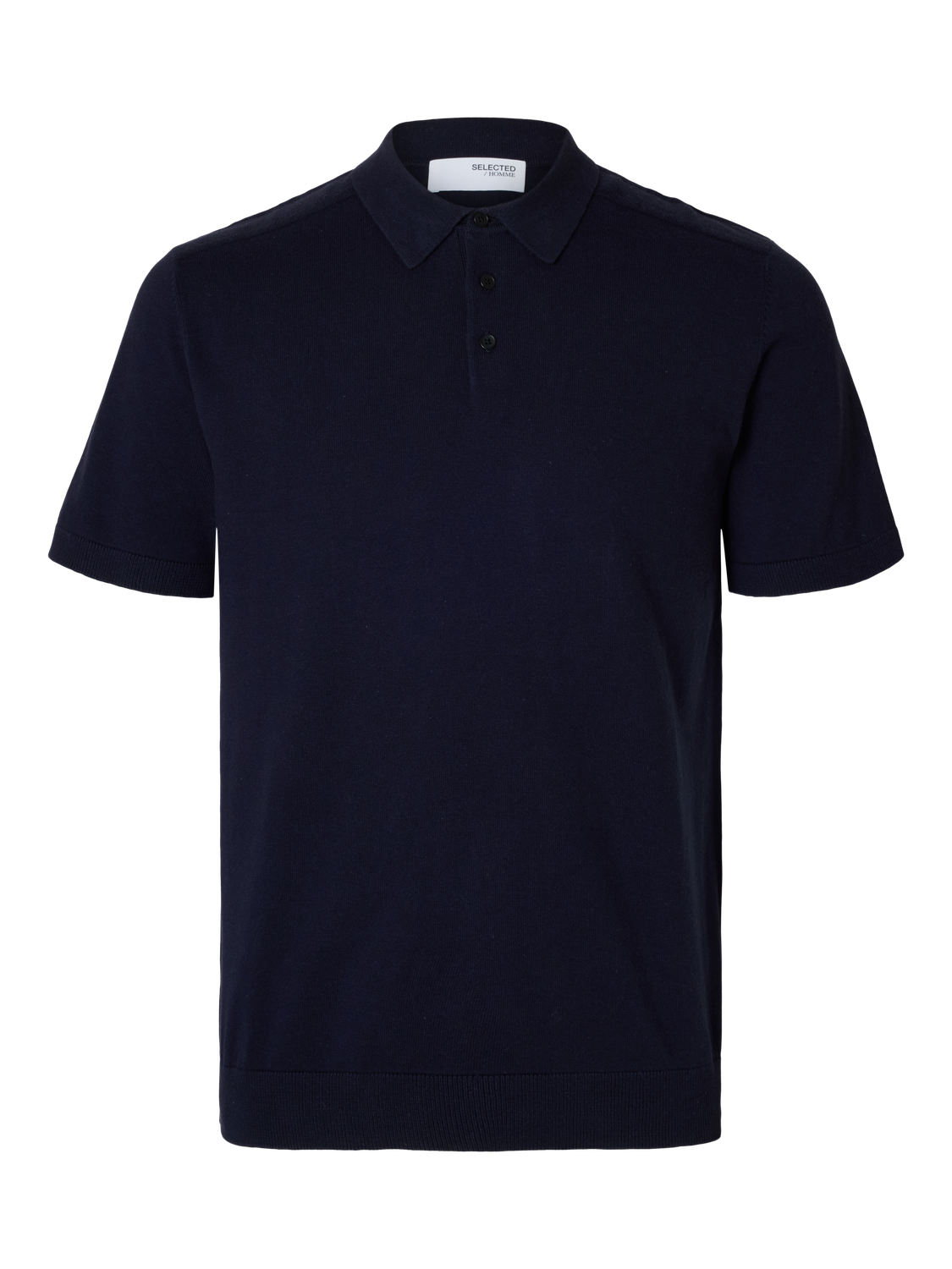 Slhberg Ss Knit Polo Noos