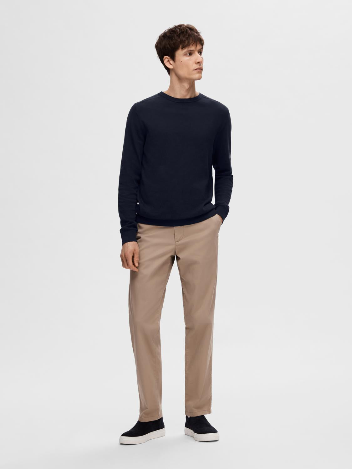 STRIK - Slhberg Crew Neck Noos -  - Hr Ravn
