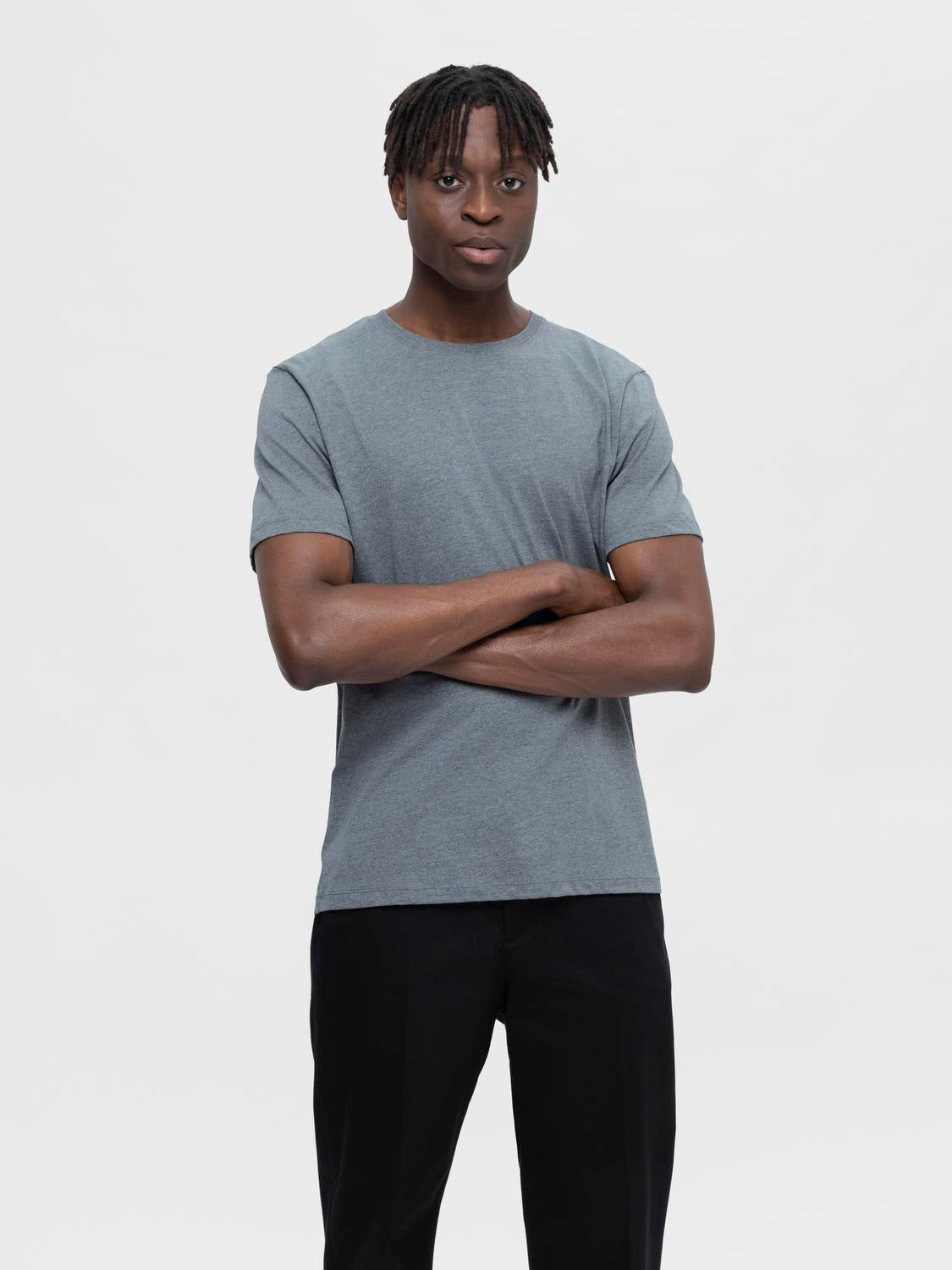 T-SHIRTS - Slhaspen Ss O-Neck Tee Noos -  - Hr Ravn