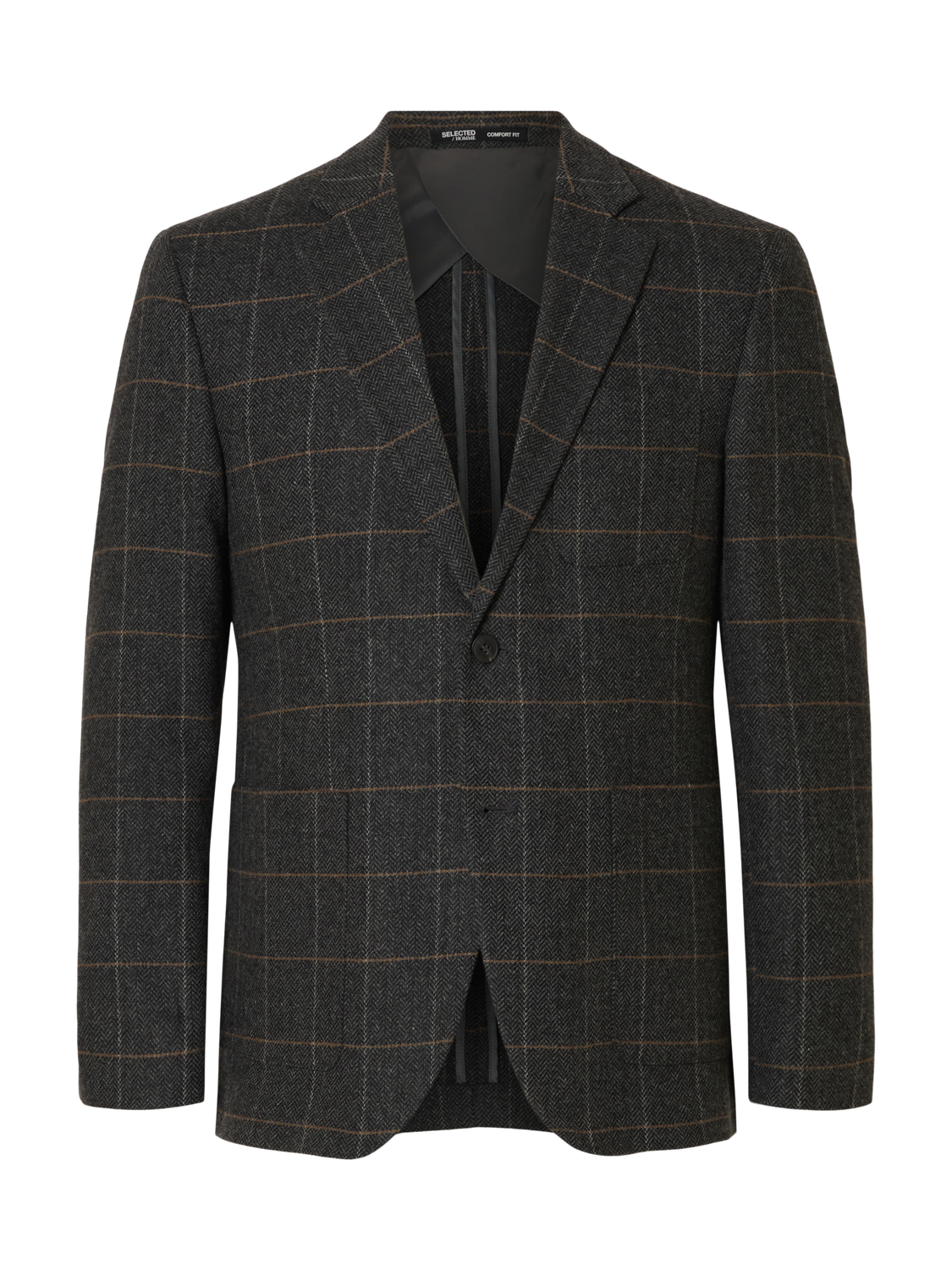 Blazers - Slhslim-Dallas Wool Check Blz Noos -  - Hr Ravn