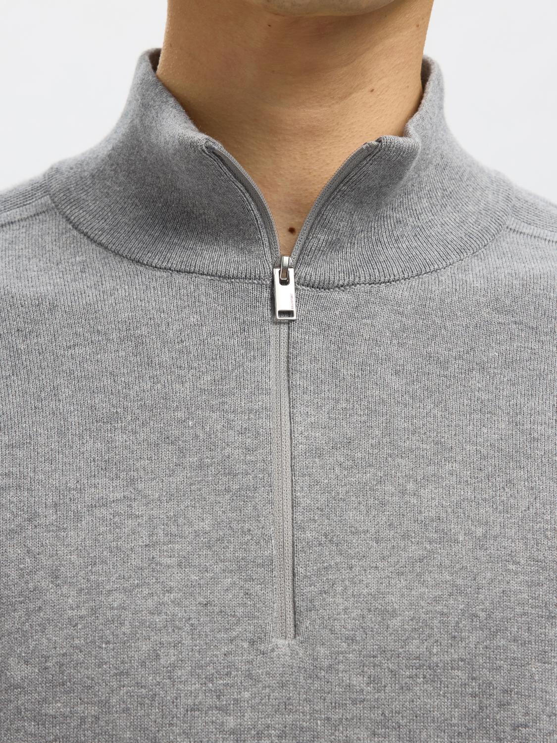 STRIK - Slhberg Ls Half Zip Noos -  - Hr Ravn