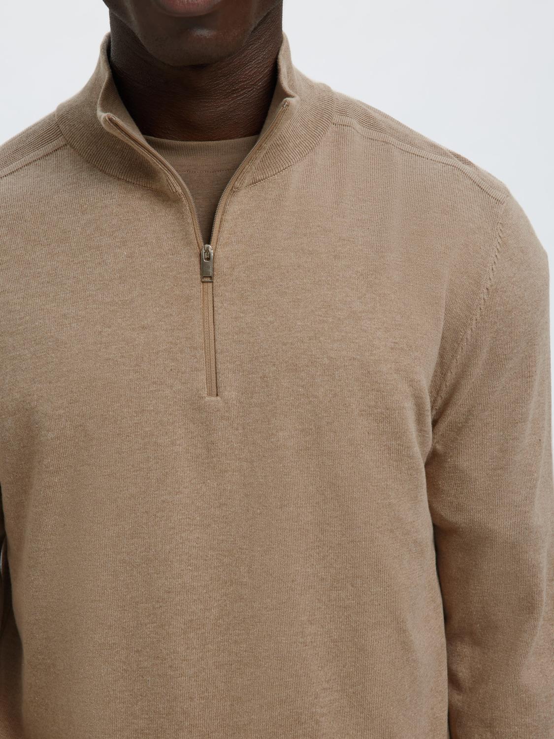 STRIK - Slhberg Ls Half Zip Noos -  - Hr Ravn
