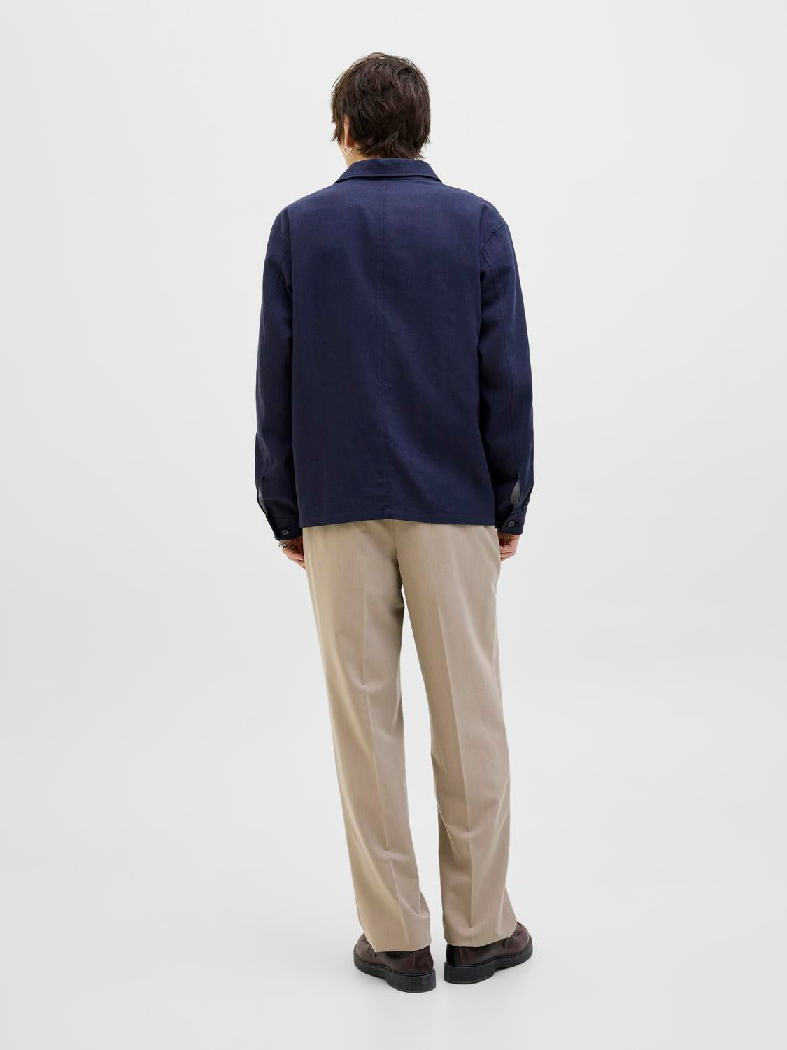 BUKSER - Jprcckarl Jjcameron Pleated Chino Noos -  - Hr Ravn