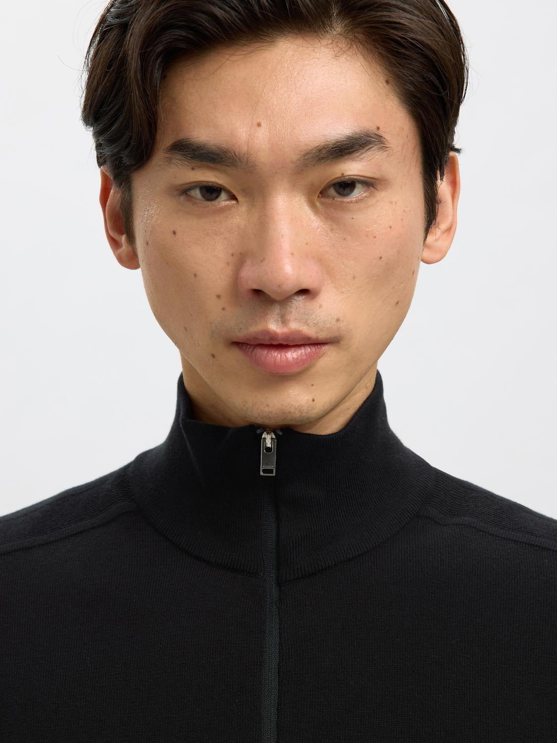 STRIK - Slhberg Ls Half Zip Noos -  - Hr Ravn
