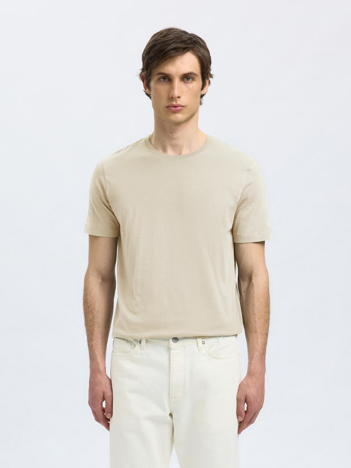 T-SHIRTS - Slhaspen Ss O-Neck Tee Noos -  - Hr Ravn