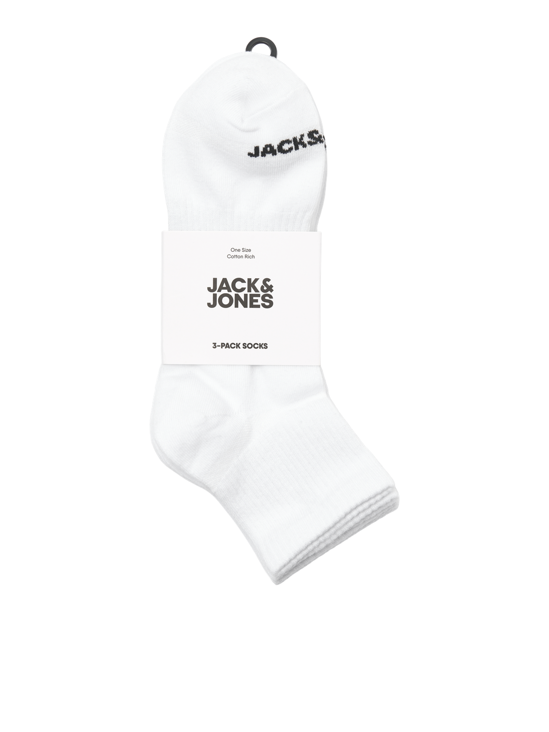 Socks - Jacluca Short Tennis Socks 3 Pack Noos -  - Hr Ravn