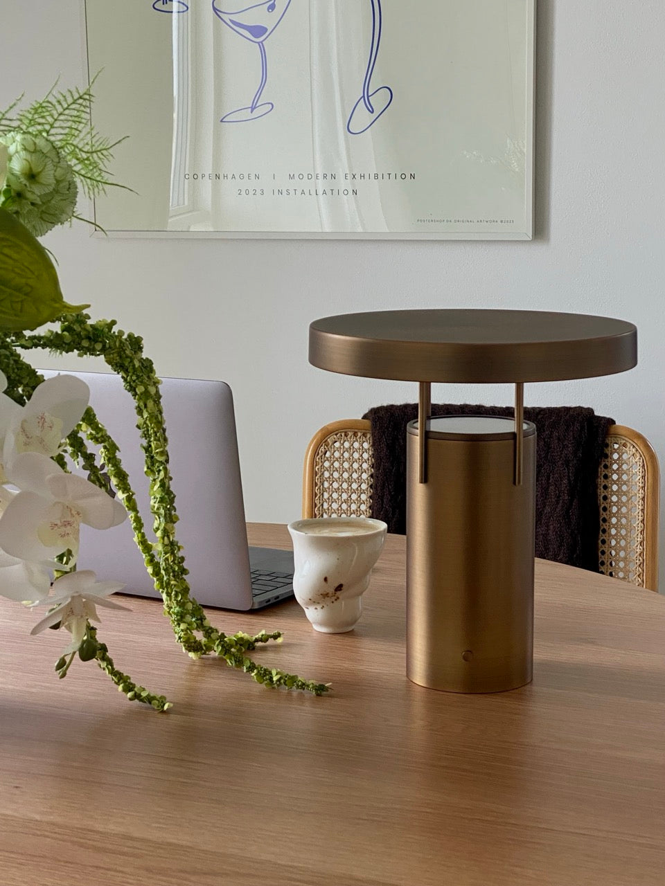 BringMe Transportabel Lampe Bruneret Messing