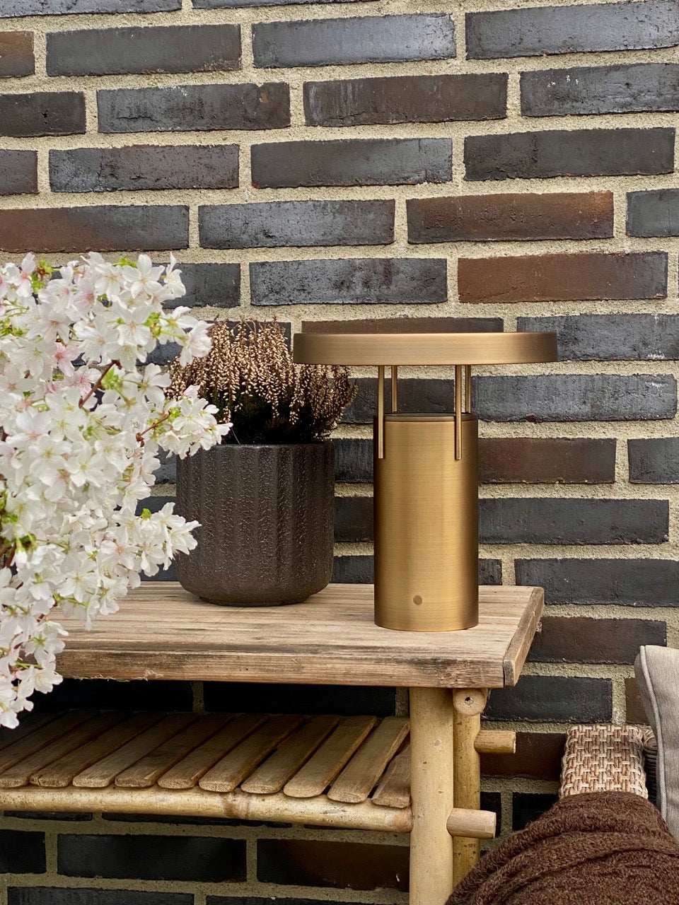 BringMe Transportabel Lampe Bruneret Messing