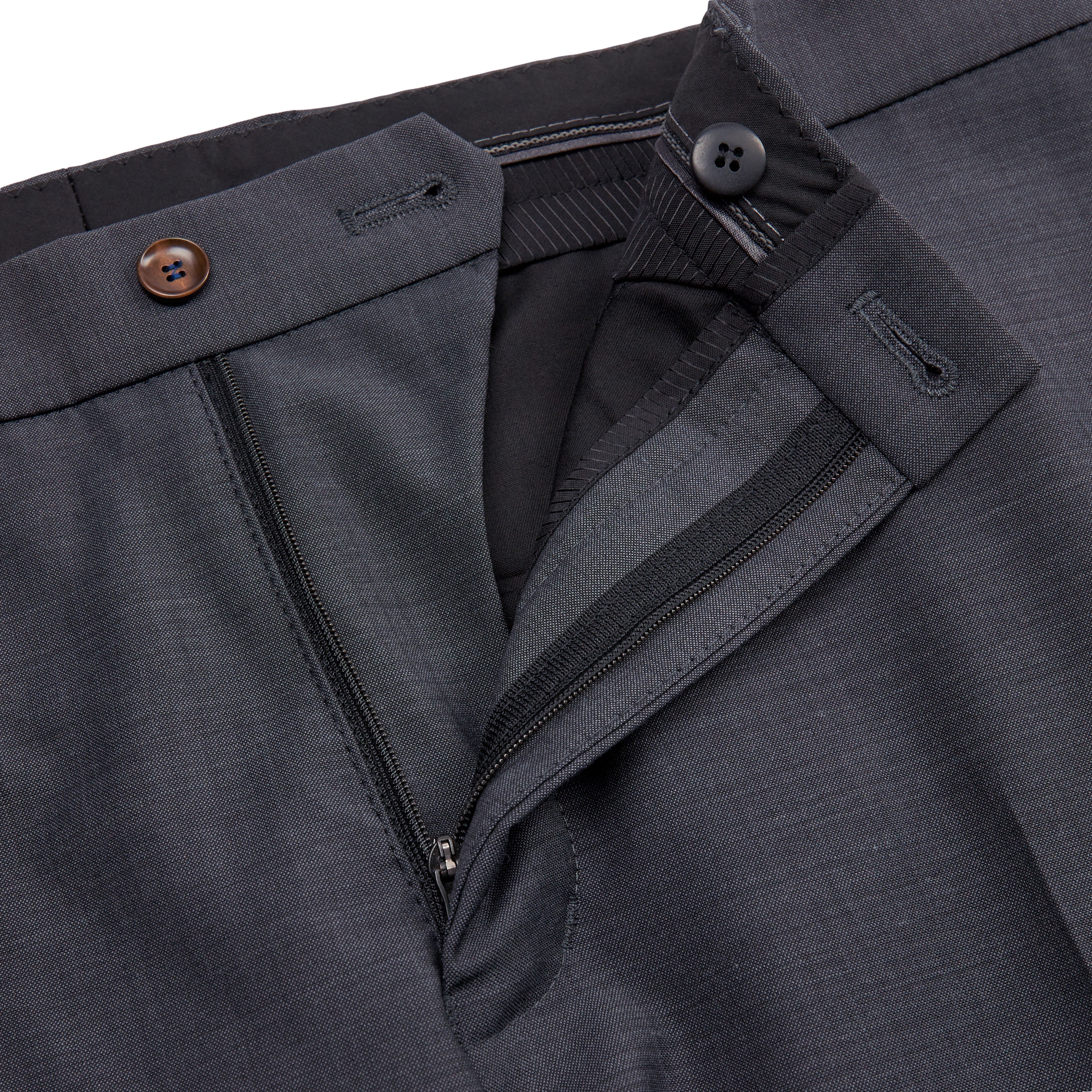Wool Trousers in Modern Fit
