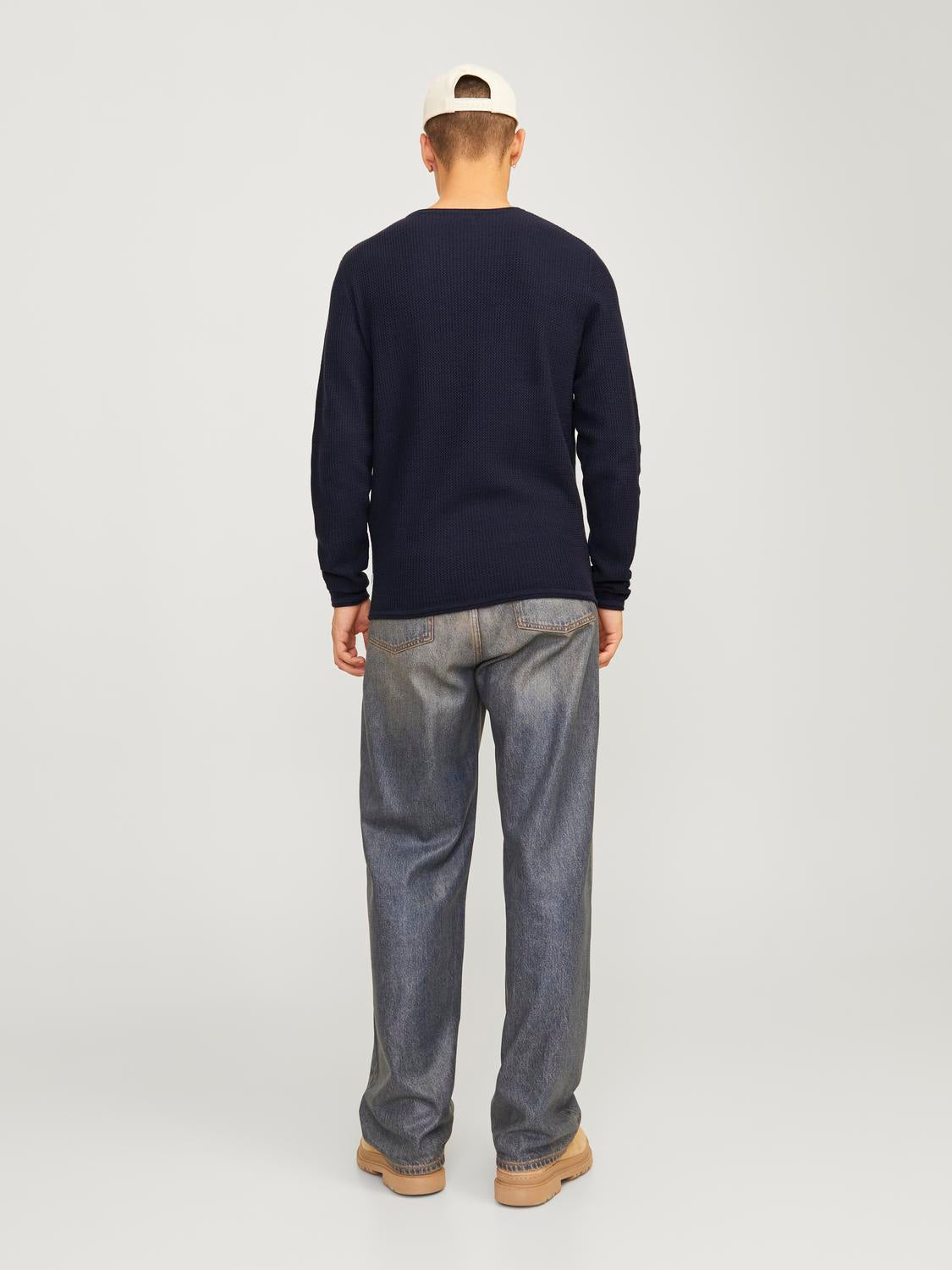 STRIK - Jjecooper Knit Crew Neck Noos -  - Hr Ravn