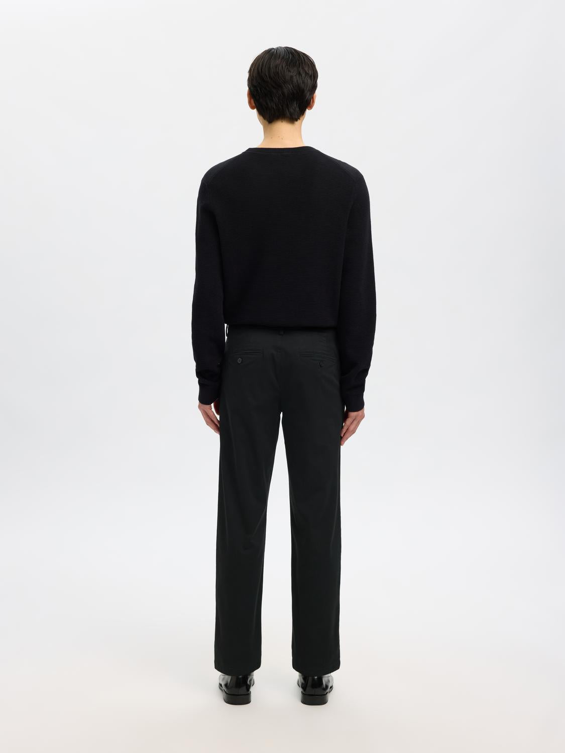 Trousers - Slh196-Straight New Miles Flex Pant Noos -  - Hr Ravn