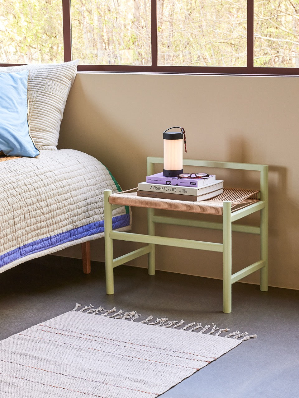 Camp Transportabel Lampe Sort