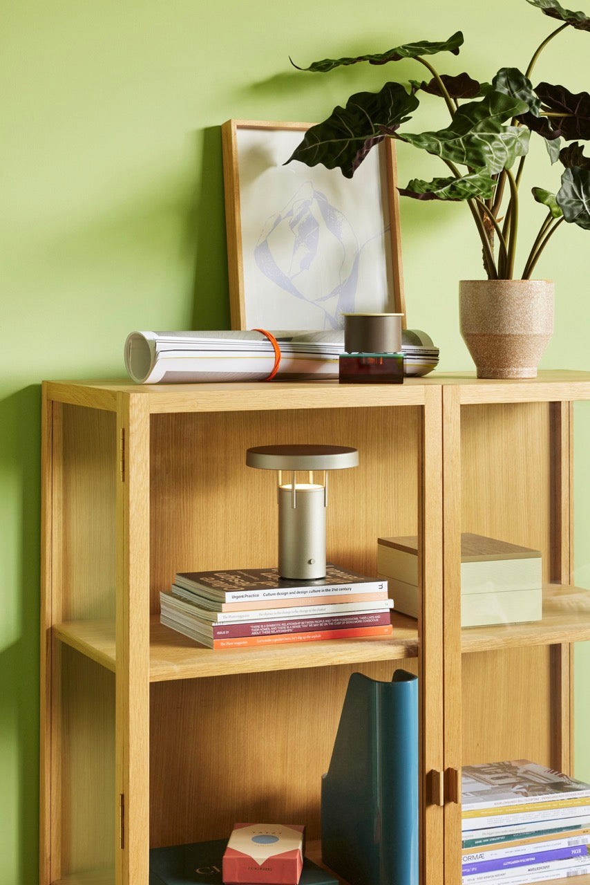 BringMe Transportabel Lampe Mini Metallisk sand