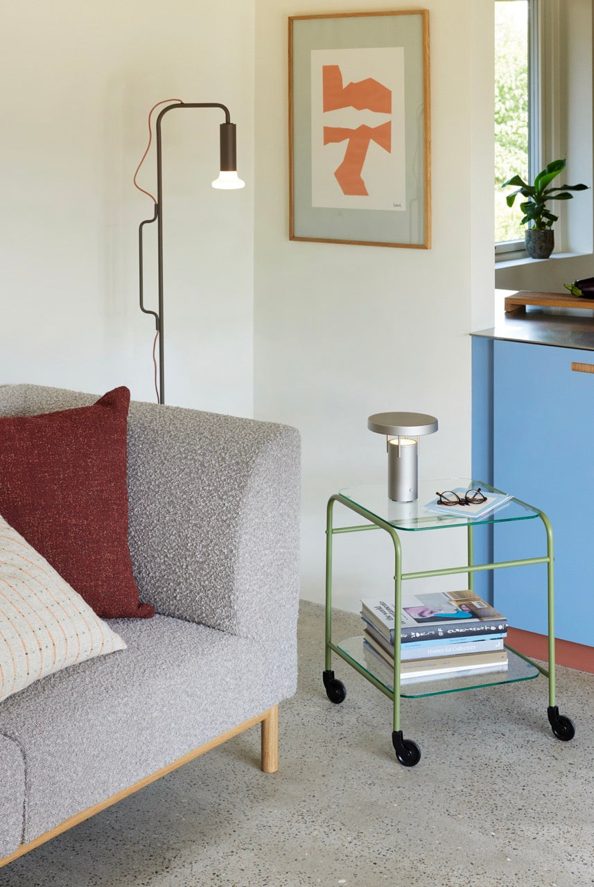 BringMe Transportabel Lampe Mini Metallisk sand