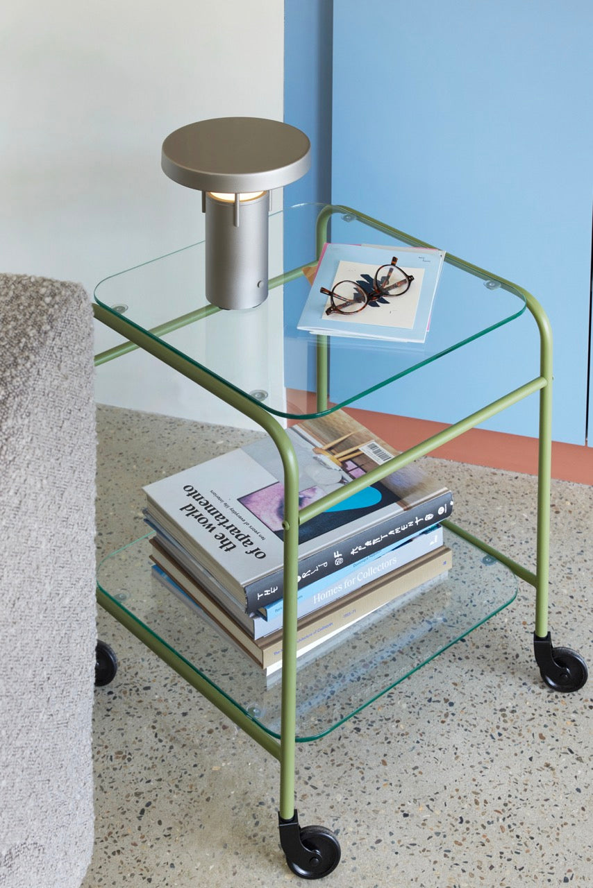 BringMe Transportabel Lampe Mini Metallisk sand