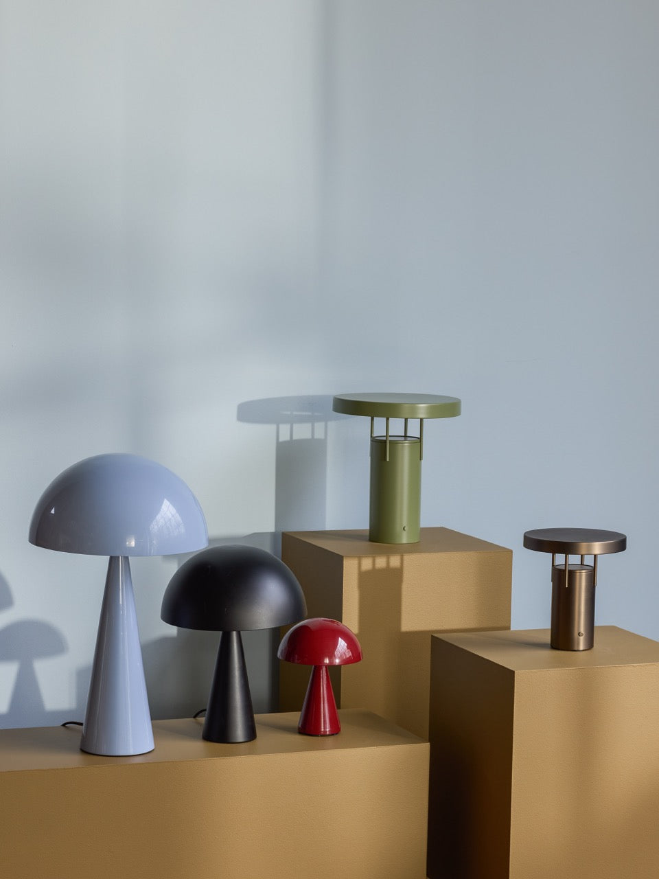 Mush Bordlampe Mini Sort