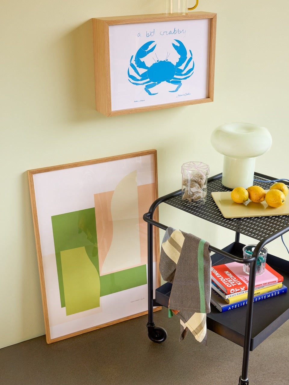 Hübsch x Peléton - Abstract Collage 04 by Karolina Székely